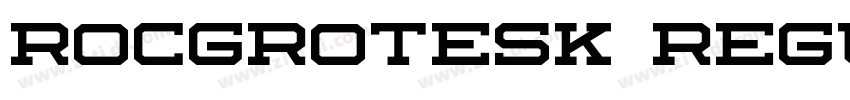 rocgrotesk regular字体转换 rocgrotesk regular字体转换